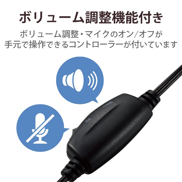 ヘッドセット ブラック HS-NB03SUBK [USB /両耳 /ネックバンドタイプ