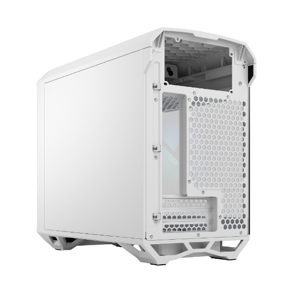 PCケース [Mini-ITX /Mini-DTX] Torrent Nano White RGB TG Clear Tint