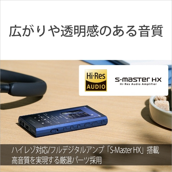 ウォークマンWALKMAN2023年モデル ブルー NW-A306 LC [ハイレゾ対応