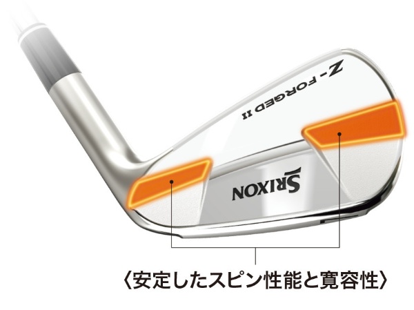 アイアン 6本セット SRIXON Z-FORGED II IRONS #5～9、PW