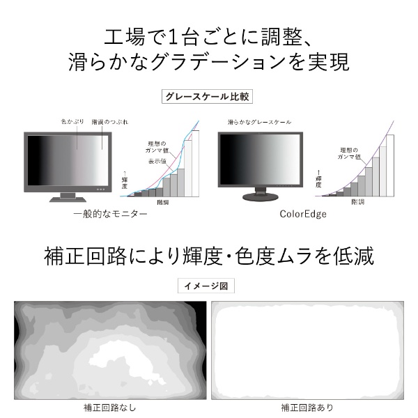 EIZO(エイゾー) USB-C接続 PCモニター ColorEdge ブラック CS2400S-BK