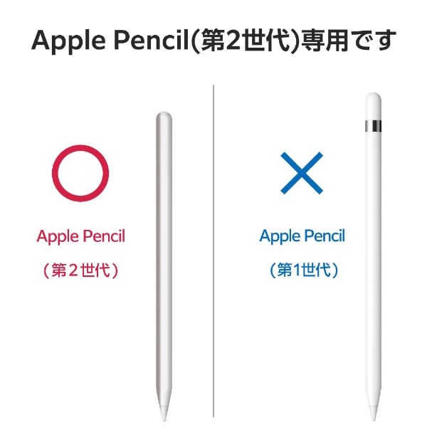 Apple Pencil 第2世代用 ケース ノック式 ホワイト TB-APE2KCWH 
