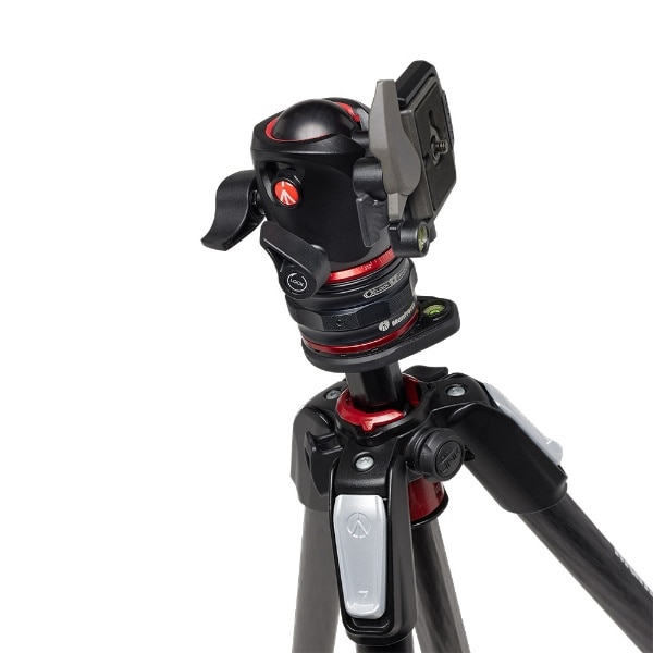 Manfrotto マンフロット 055プロカーボン4段三脚+XPRO自由雲台+MOVE ...