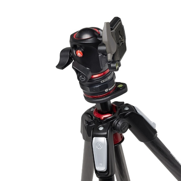 Manfrotto マンフロット 055プロカーボン4段三脚+XPRO自由雲台+MOVE