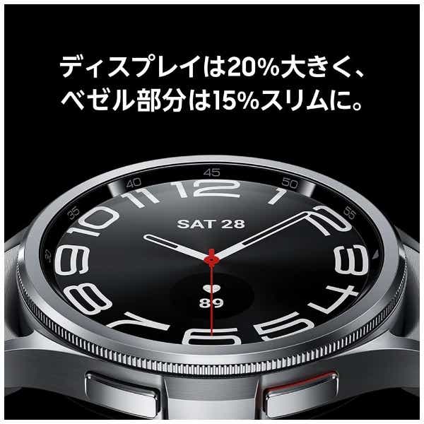 Suica対応】Galaxy Watch6 Classic（43mm）回転ベゼル操作可能 ...