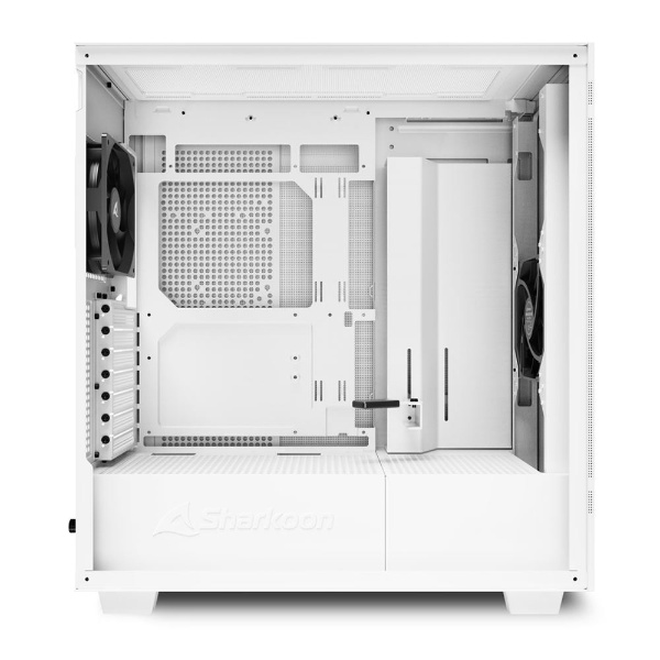 PCケース [ATX /Micro ATX /Mini-ITX] REBEL C50 WT ホワイト(ホワイト