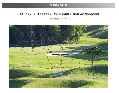 ゴルフ用レーザー距離測定器 Laser Sniper RAYS レーザースナイパー