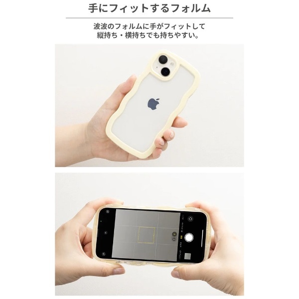 iPhone SE(第3/第2世代)/8/7専用］ULTRA FINE Wavy Frame iPhoneケース