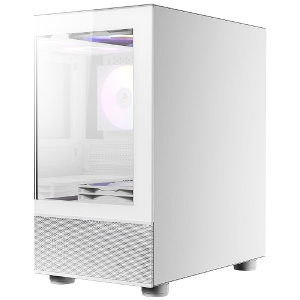 PCケース [Micro ATX /Mini-ITX] ホワイト CX200M RGB Elite White