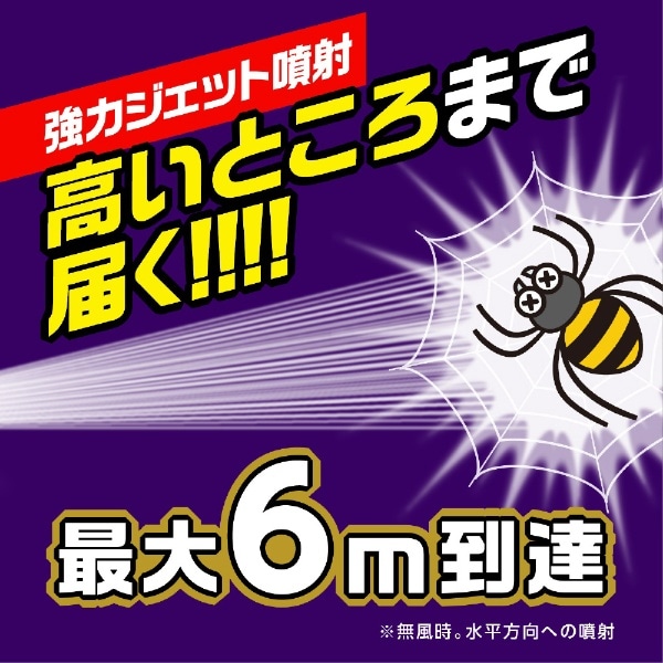 クモの巣消滅ジェット 450ml 〔殺虫剤〕(ｸﾓﾉｽｼｮｳﾒﾂｼﾞｪｯﾄ450ML