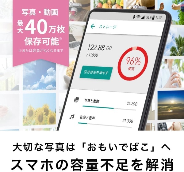 デジタルフォト・アルバム 「おもいでばこ」 11ac対応モデル 1TB