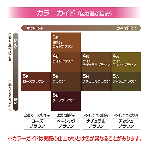 EVITA(エビータ)トリートメントヘアカラー 3B 明るいライトブラウン 1