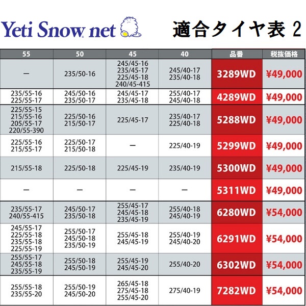 JASSA認定品 簡単装着取りはずし 非金属タイヤチェーンラバー製高性能