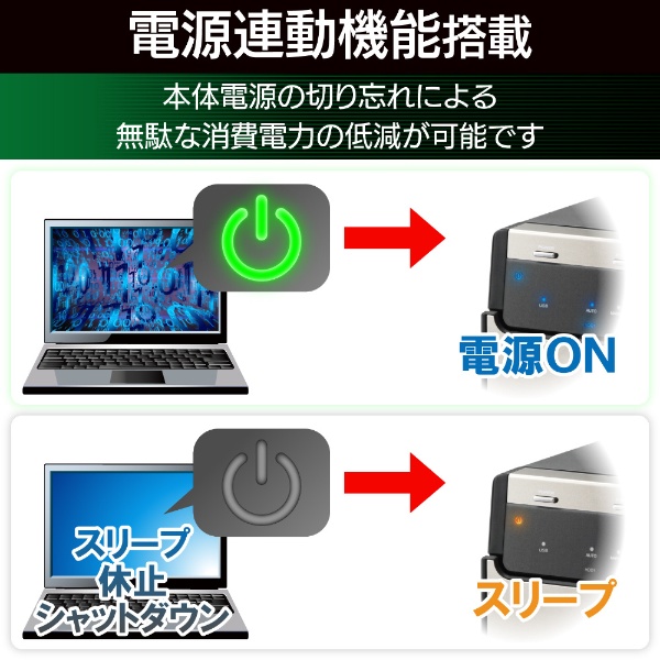 HDD/SSDケース USB-C接続 (Windows11対応/Mac) ブラック LGB-4BNHUC