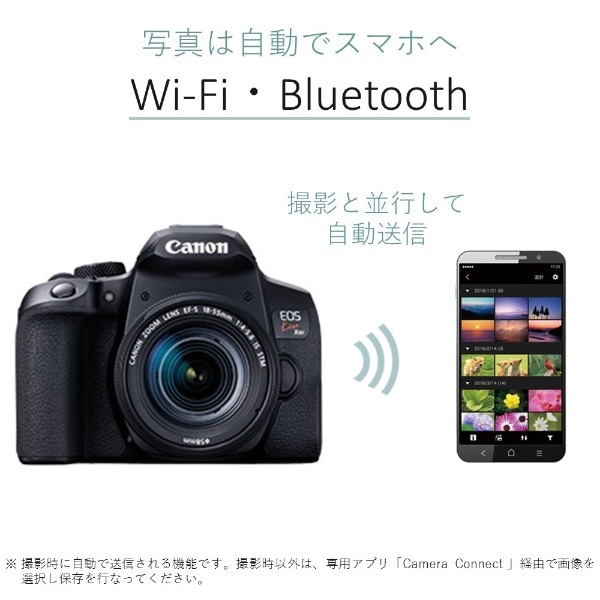 EOS Kiss X10i ダブルズームキット デジタル一眼レフカメラ ブラック