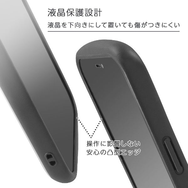 iPhone 13 mini 耐衝撃ケース MiA-collection/ネコ/ イングレム ピンク