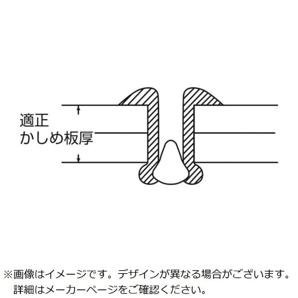 エビ ブラインドリベット(500本入) ステンレス/ステンレス 6-12 NST612