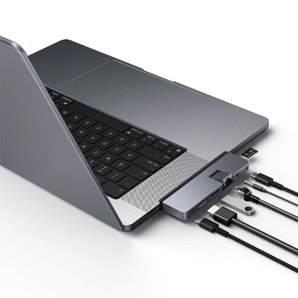 MacBook Pro対応 USB-Cｘ2［USB-C オス→メス microSDカードスロット