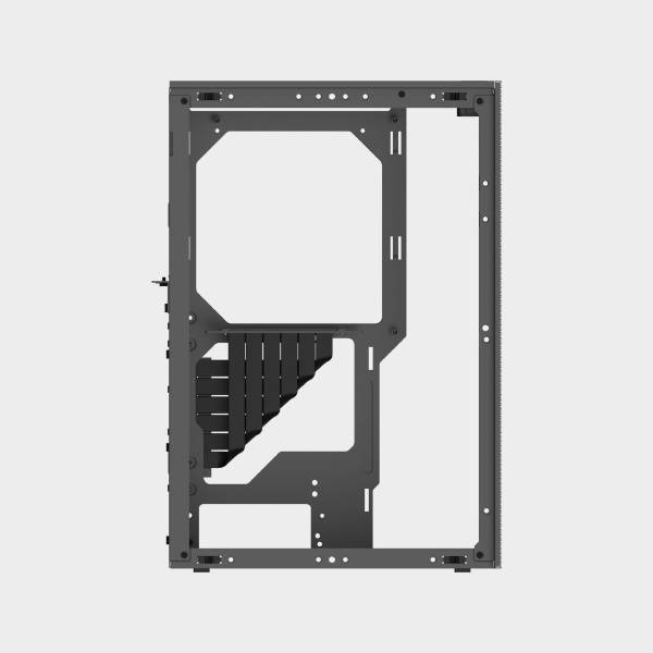 PCケース [ATX /Micro ATX /Mini-ITX] MESHROOM S グレイ SSU-MESH-S