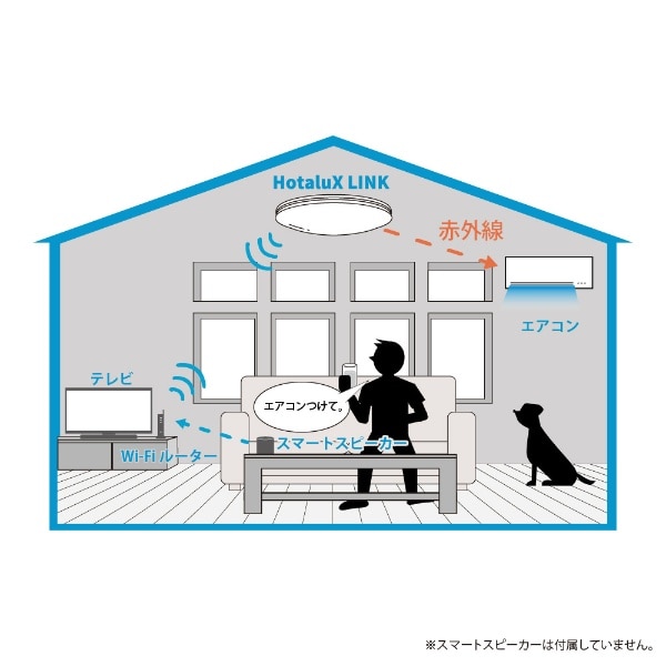 LEDｼｰﾘﾝｸﾞﾗｲﾄ HLDC08L301SG [8畳 /昼光色～電球色 /リモコン付属