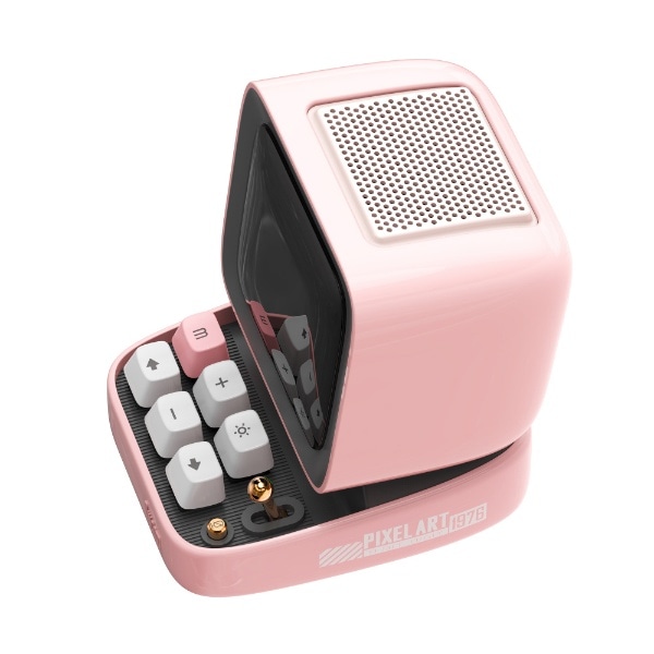 ブルートゥーススピーカー Ditoo Pro Pink 90100058207 [Bluetooth対応
