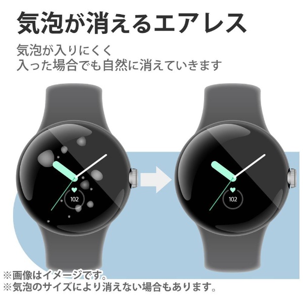 TPUフィルム Google Pixel Watch（グーグルピクセルウォッチ）用 衝撃