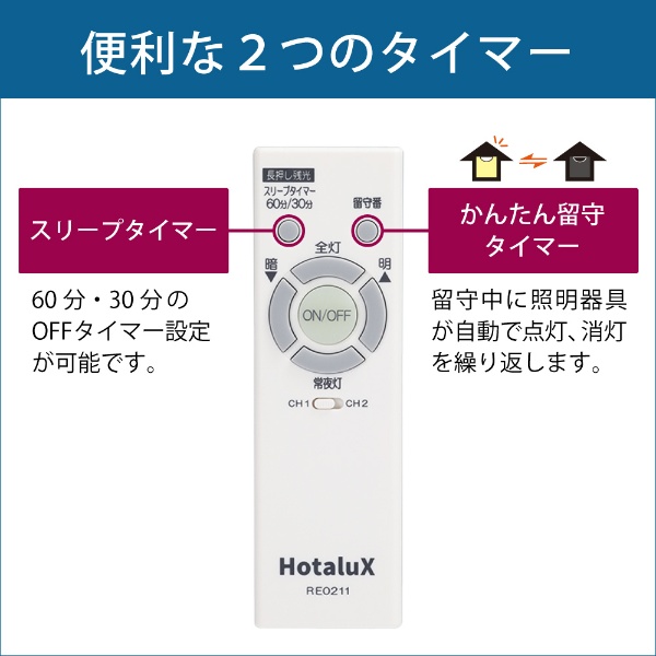 LEDシーリングライト HLDZE14302SG [14畳 /昼光色 /リモコン付属