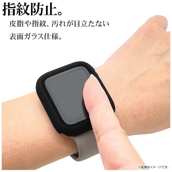 Apple Watch Series 6/5/4/SE第2世代/SE 40mm用 ガラス+PC一体型ケース