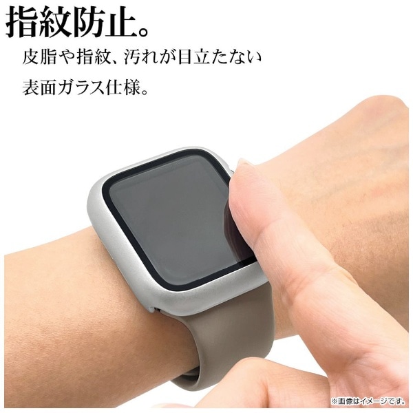 Apple Watch Series 6/5/4/SE第2世代/SE 40mm用 ガラス+PC一体型ケース