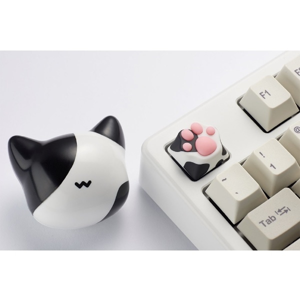 キーキャップ〕ABS Kitty Paw Keycap for Cherry MX Switches 猫の肉球 