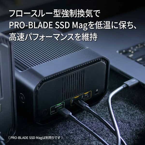 SDPM34F-0000-GBABD 外付けSSD Thunderbolt 3＋USB-C接続【別売 PRO