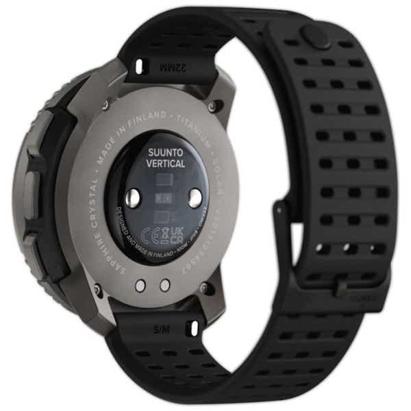 VERTICAL TITANIUM SOLAR（日本正規品） SUUNTO（スント） BLACK