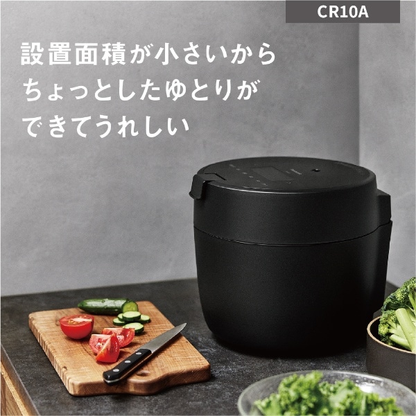 圧力IHジャー炊飯器 ブラック SR-CR10A-K [5合 /圧力IH](ブラック