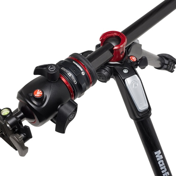 Manfrotto マンフロット 055プロカーボン4段三脚+XPRO自由雲台+MOVE 