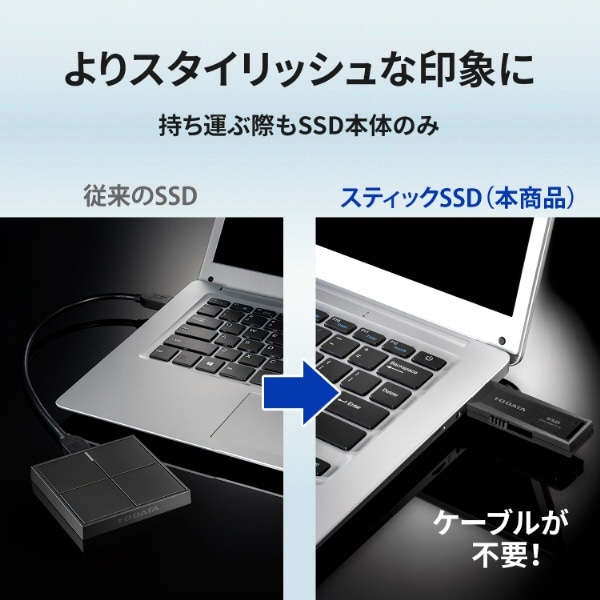 SSPM-US2K 外付けSSD USB-A接続 テレビ録画／パソコン両対応(Chrome