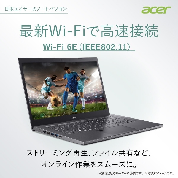 ノートパソコン Aspire 5 アクティブブルー A514-55-N38U/B [14.0型