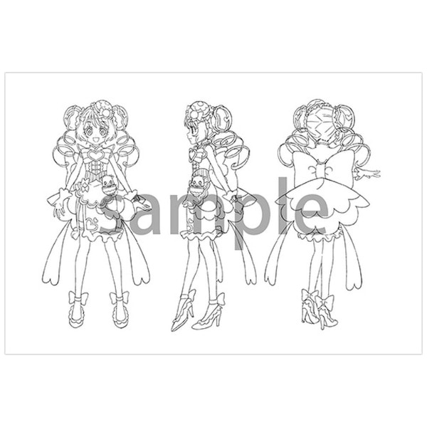 デリシャスパーティ プリキュア設定資料集 決定版【絵柄指定不可 