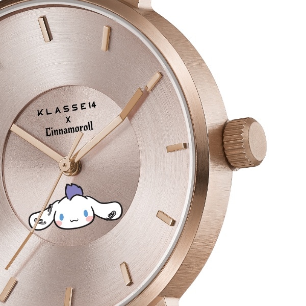 KLASSE14 x SANRIO CINNAMOROLL VOLARE CHAMPAGNE GOLD MESH 36MM