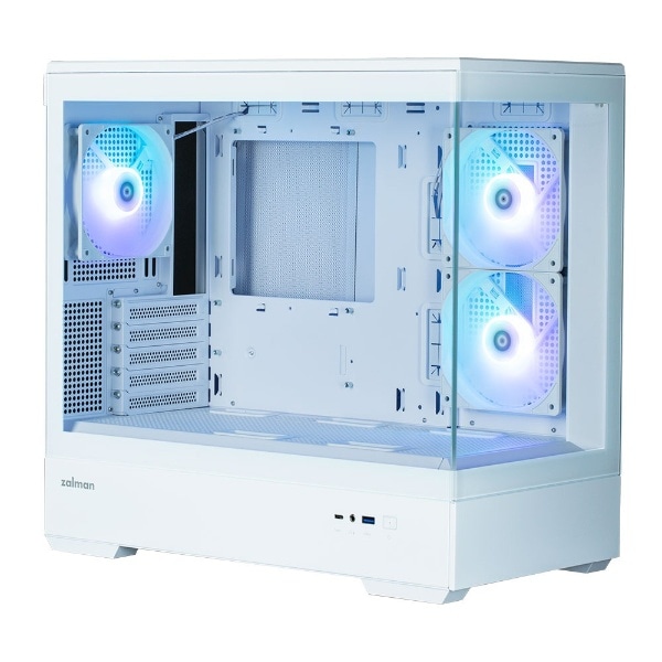 PCケース [Micro ATX /Mini-ITX] P30 WHITE ホワイト(ホワイト