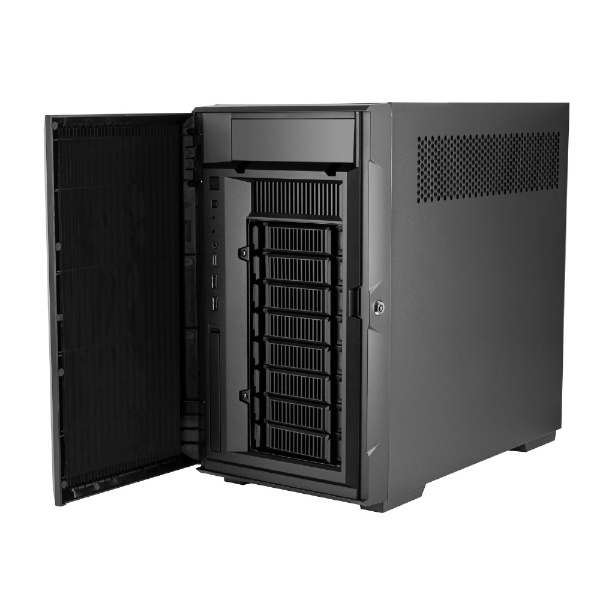 PCケース [Micro ATX /Mini-ITX /Mini-DTX] CS382 SST-CS382(ブラック