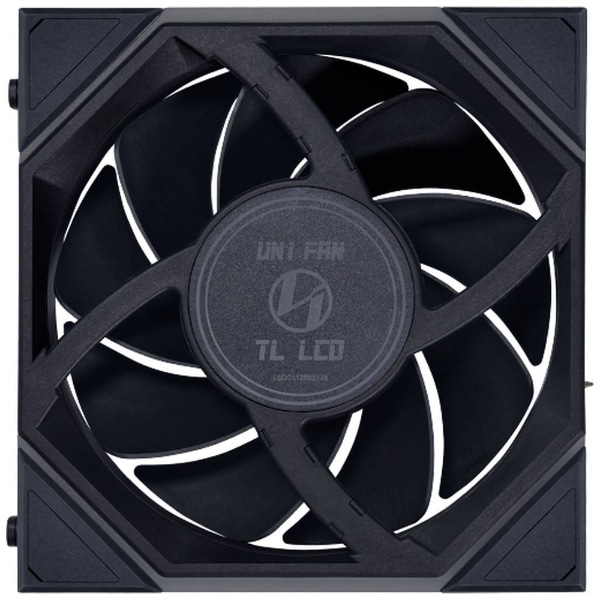 ケースファン [120mm /1900RPM] UNI FAN TL LCD 120 BK Single Pack