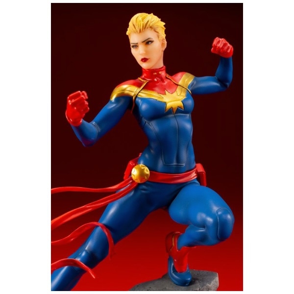 塗装済み簡易組立キット 1/10 ARTFX＋ MARVEL UNIVERSE キャプテン