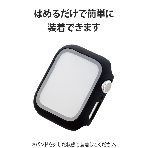 通販 ブラック 38mm アップルウォッチ Applewatch フルカバー 画面保護
