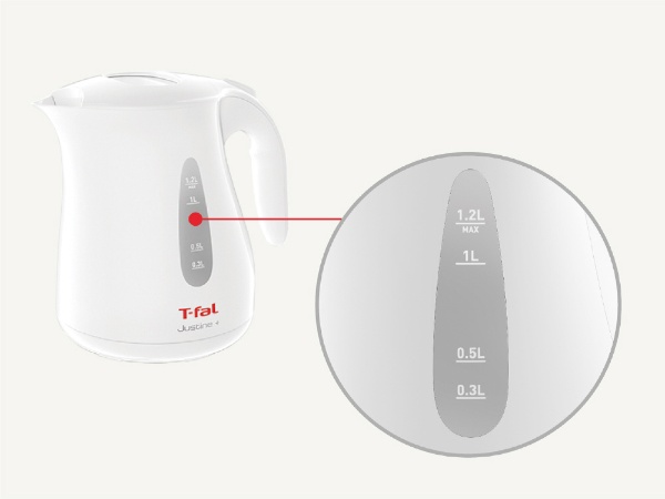 ジャスティン プラス 1.2L ホワイト KO4901JP(KO4901JP): ビックカメラ｜JRE MALL