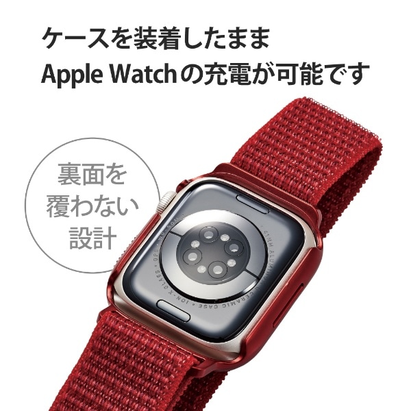 アップルウォッチ バンド Apple Watch 41mm レッド