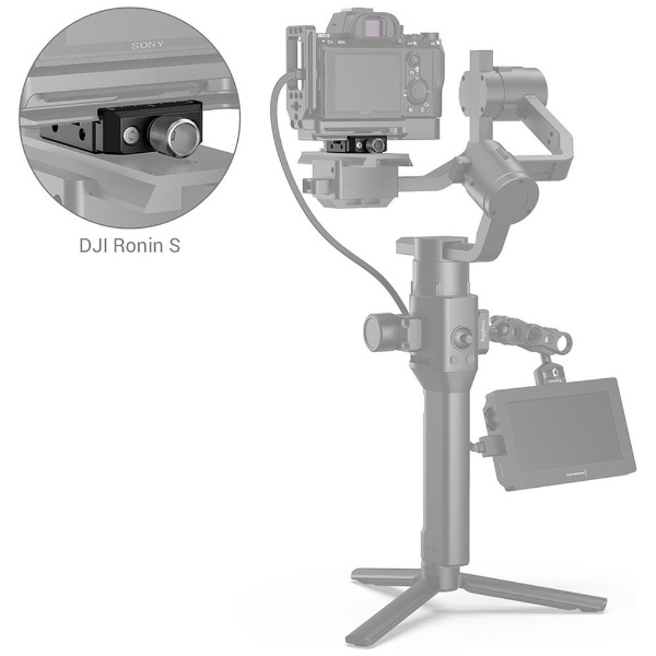 Ronin S/SC ZHIYUN Crane/Weebill S用アルカスイス互換クランプ2506