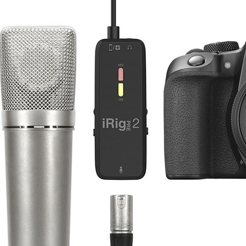 モバイルデバイス用 マイク・プリアンプ〕iRig Pre 2 (Android/iOS対応