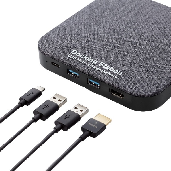 SSD 500GB内蔵［USB-C オス→メス HDMI / USB-Aｘ2 / USB-C］USB PD