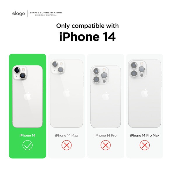 iPhone 14 SILICONE CASE シリコン ケース ストーン EL-INNCSSCS3-ST