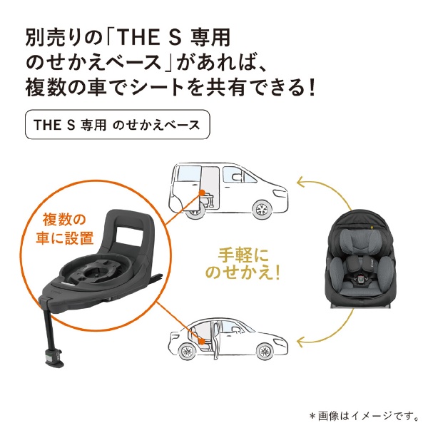 チャイルドシート コンビ ホワイトレーベル THE S ISOFIX エッグ